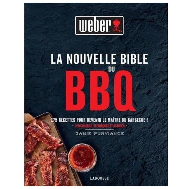 Livre de recettes WEBER La Nouvelle Bible du BBQ - Edition 2019