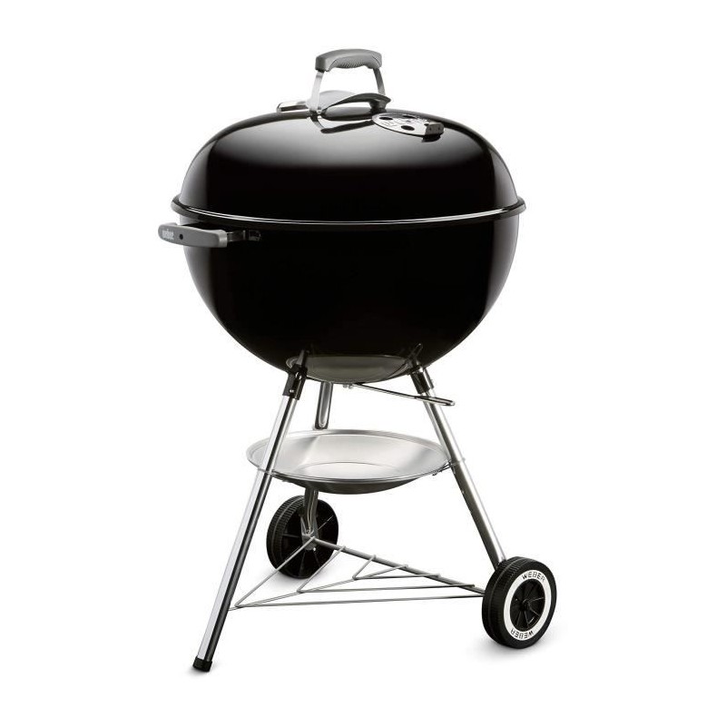 WEBER - Barbecue a charbon - Classic Kettle - 10 couverts - 57 cm - Noir