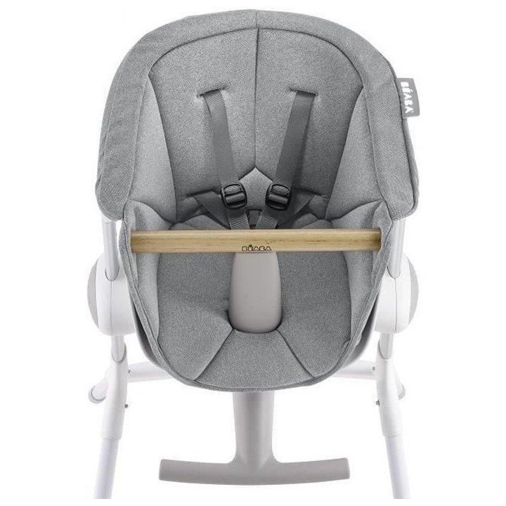 BEABA Coussin d'assise pour la Chaise Haute bébé Up&Down, Gris