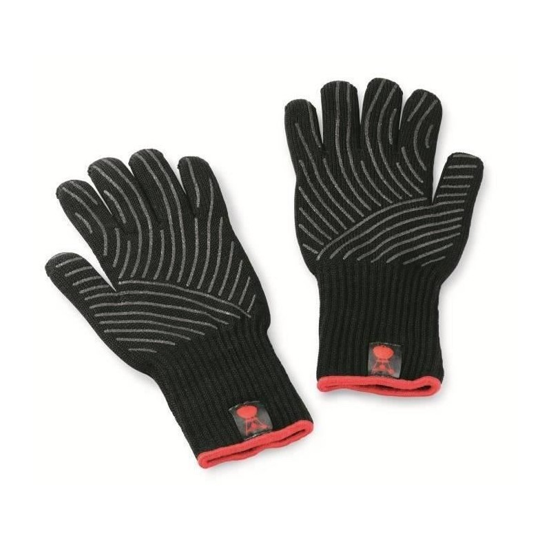 Gants spécial barbecue premium WEBER - Taille L/XL, noir