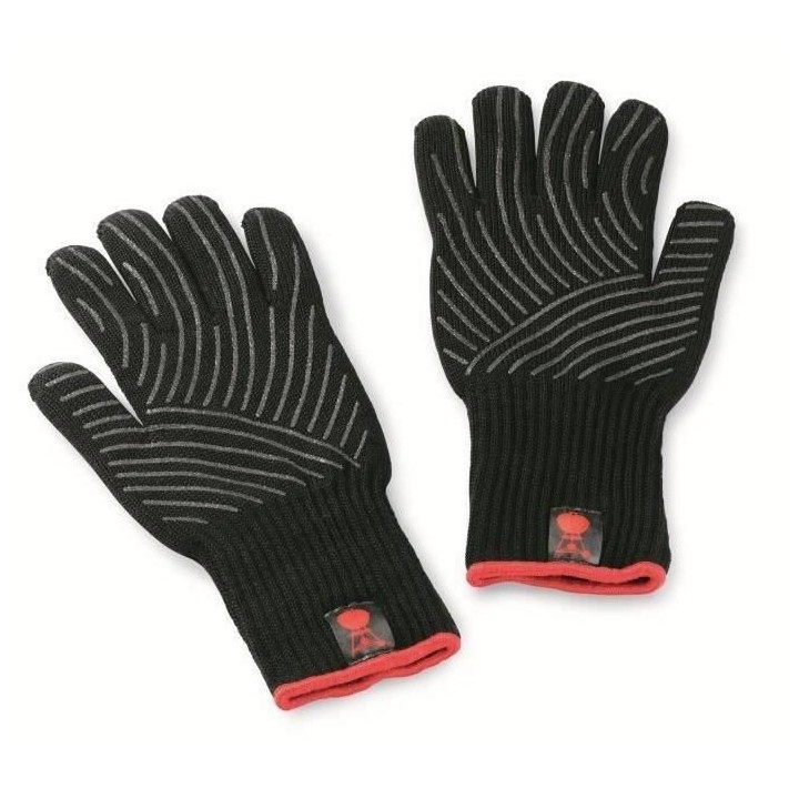 Gants spécial barbecue premium WEBER - Taille L/XL, noir