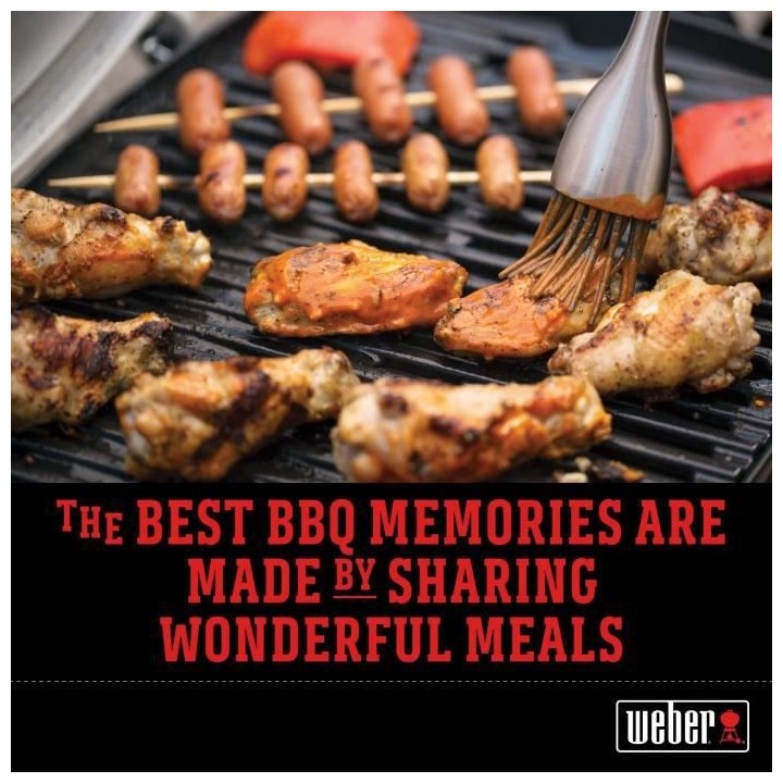 Gants spécial barbecue premium WEBER - Taille L/XL, noir