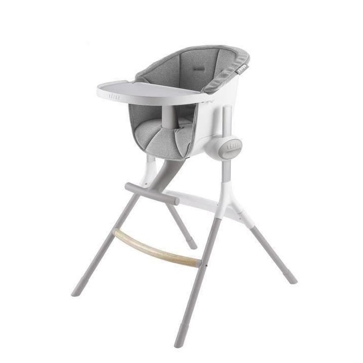 BEABA Coussin d'assise pour la Chaise Haute bébé Up&Down, Gris