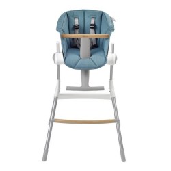 BEABA Coussin d'assise pour la Chaise Haute bébé Up&Down, Bleu