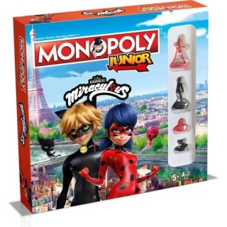 MONOPOLY JUNIOR - Miraculous Ladybug - Jeu de société - Version fran