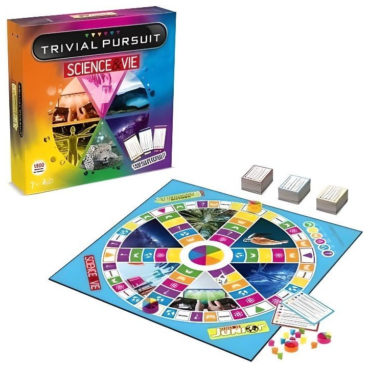 TRIVIAL PURSUIT SCIENCE & VIE - Jeu de plateau - WINNING MOVES