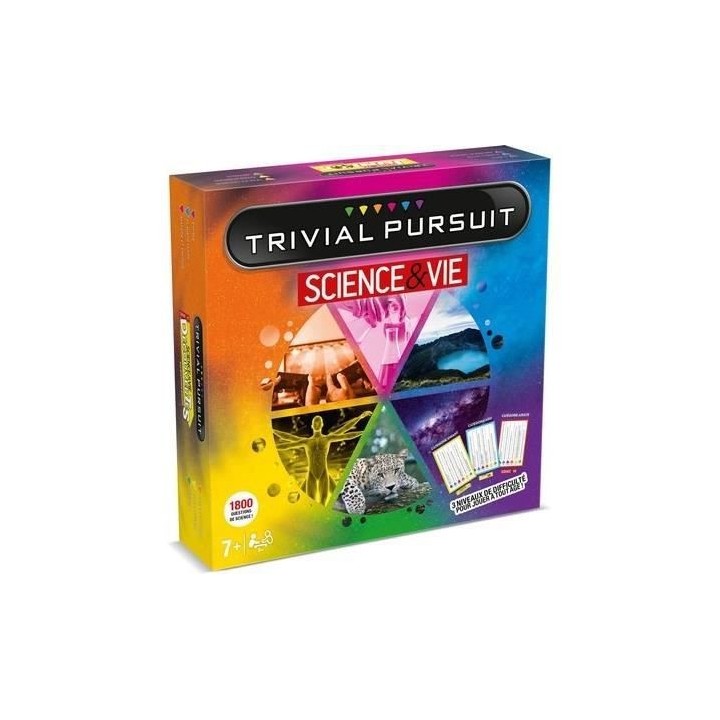 TRIVIAL PURSUIT SCIENCE & VIE - Jeu de plateau - WINNING MOVES