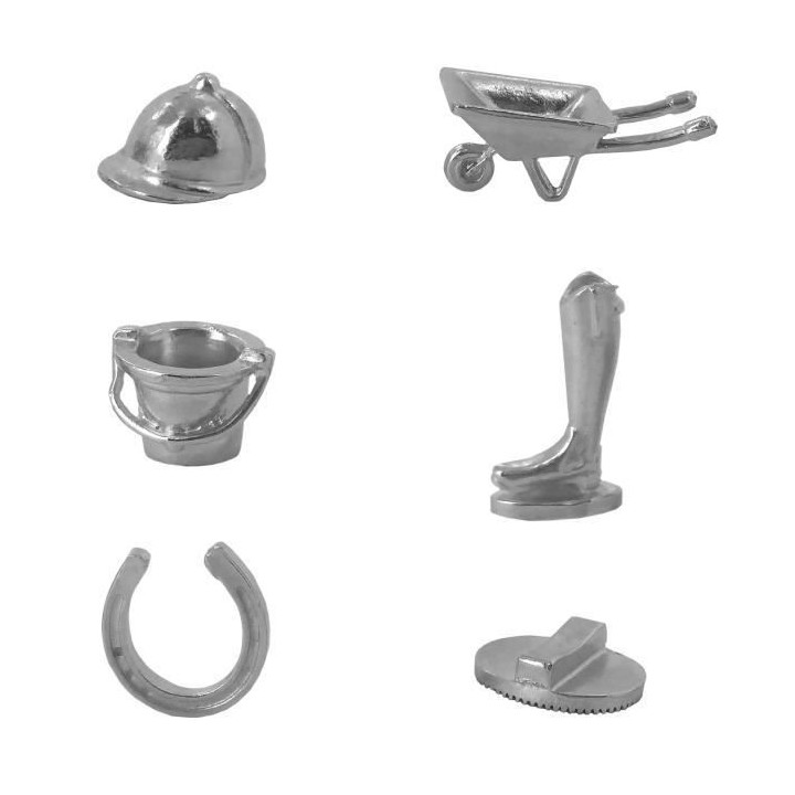 MONOPOLY CHEVAUX ET PONEYS - Jeu de plateau - WINNING MOVES