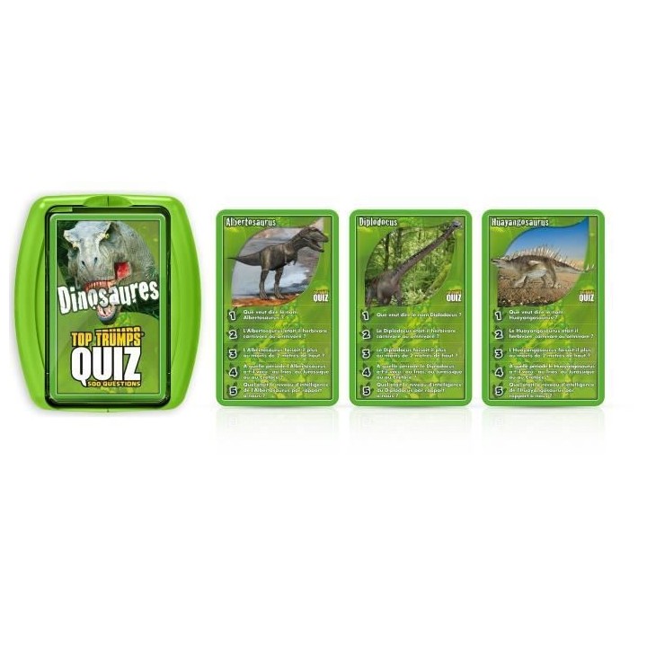 QUIZ DINOSAURES - Jeu de plateau - WINNING MOVES
