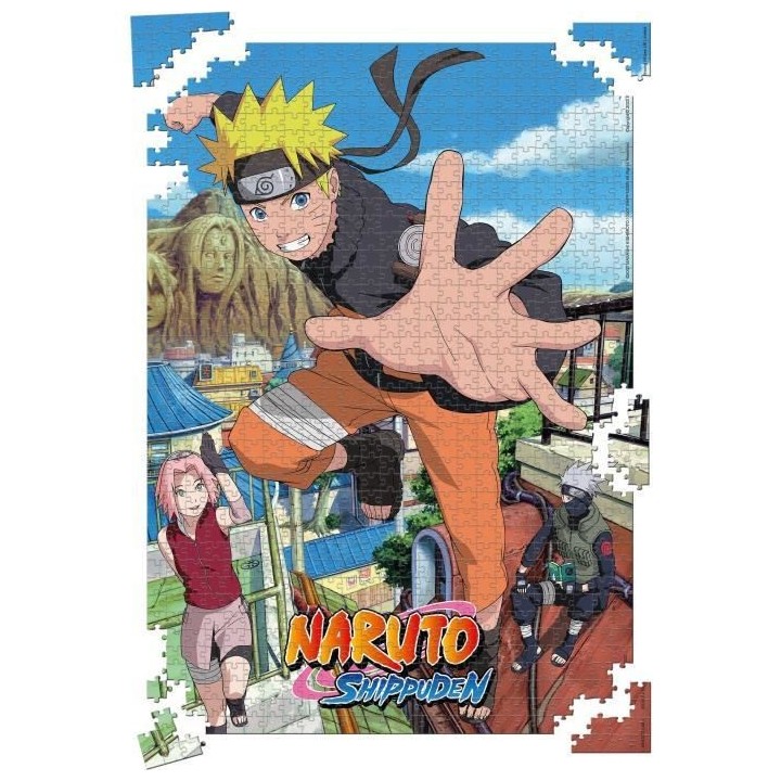 PUZZLE NARUTO SHIPPUDEN RETOUR A KONOHA 1000 PIECES - WINNING MOVES