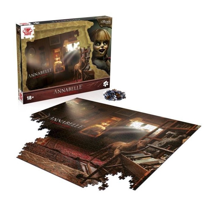 PUZZLE HORREUR ANNABELLE 1000 PIECES - WINNING MOVES