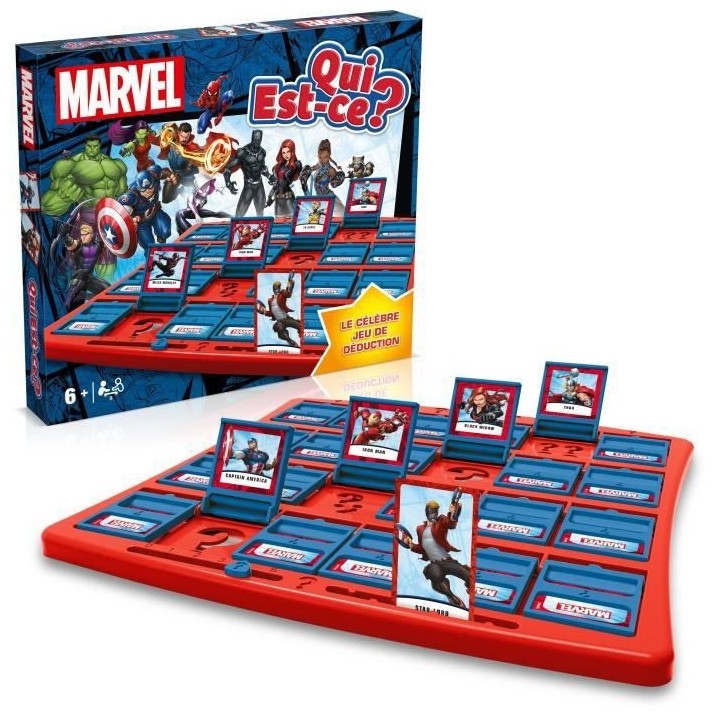 Qui Est-ce ? - Edition Marvel Winning Moves - Jeux de société