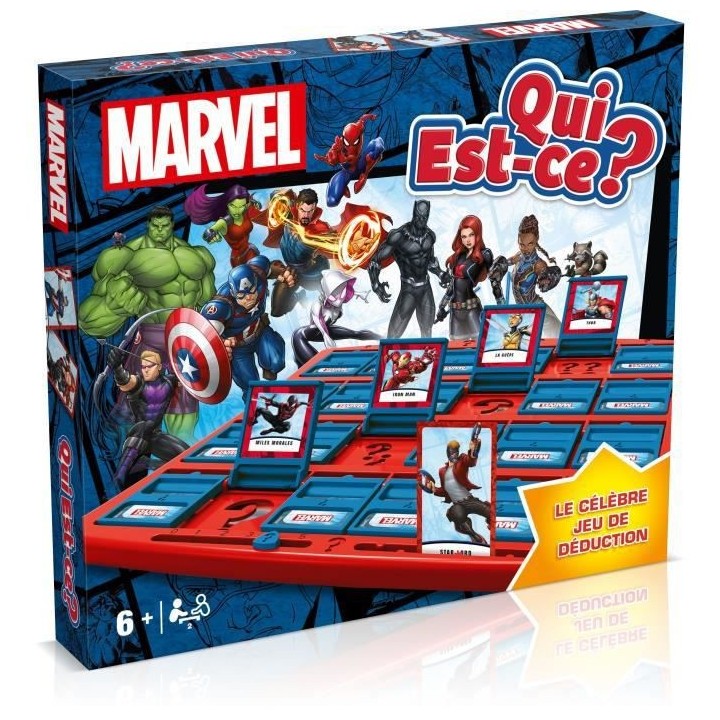 Qui Est-ce ? - Edition Marvel Winning Moves - Jeux de société