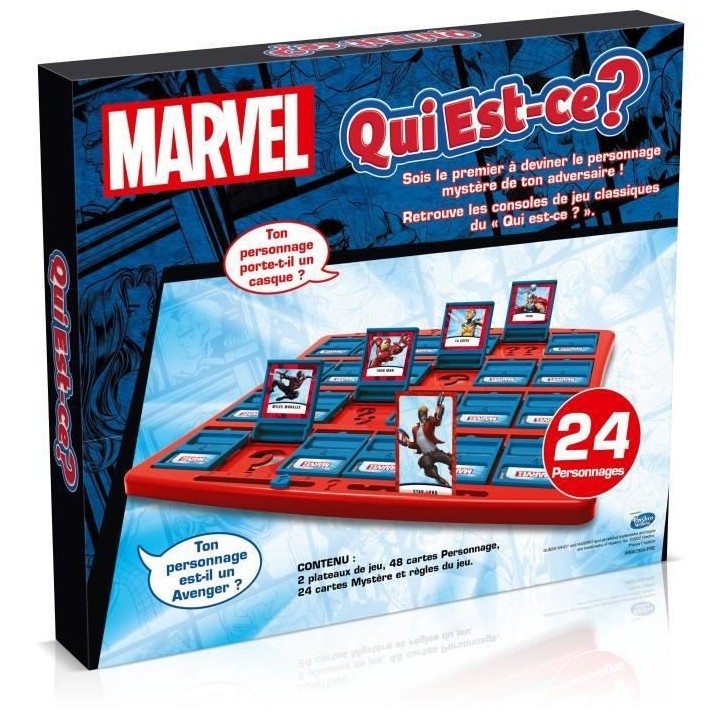 Qui Est-ce ? - Edition Marvel Winning Moves - Jeux de société
