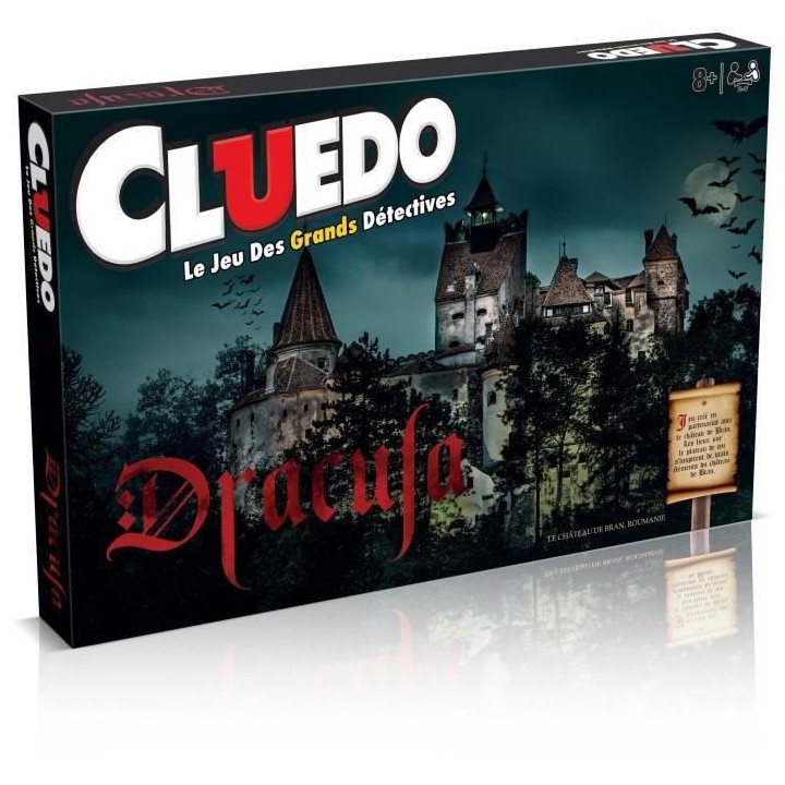 CLUEDO DRACULA - Jeu de plateau - WINNING MOVES