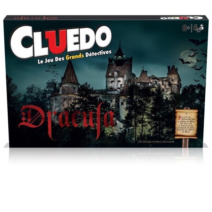 CLUEDO DRACULA - Jeu de plateau - WINNING MOVES