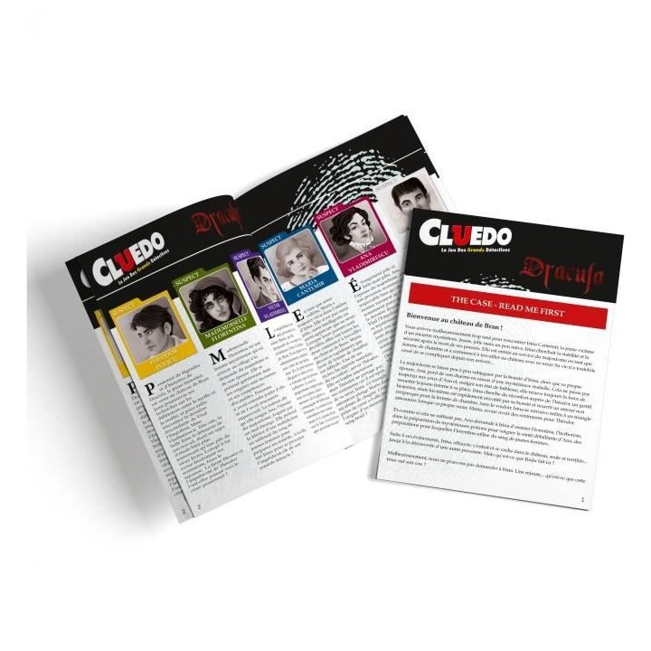 CLUEDO DRACULA - Jeu de plateau - WINNING MOVES