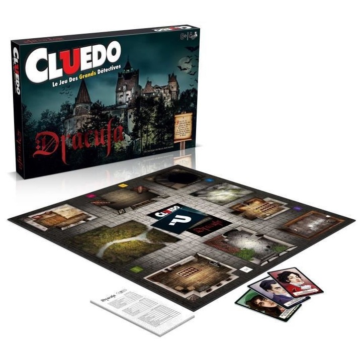 CLUEDO DRACULA - Jeu de plateau - WINNING MOVES