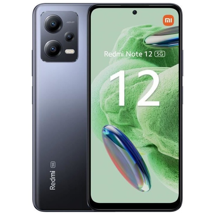 XIAOMI Redmi Note 12 128Go 5G Gris