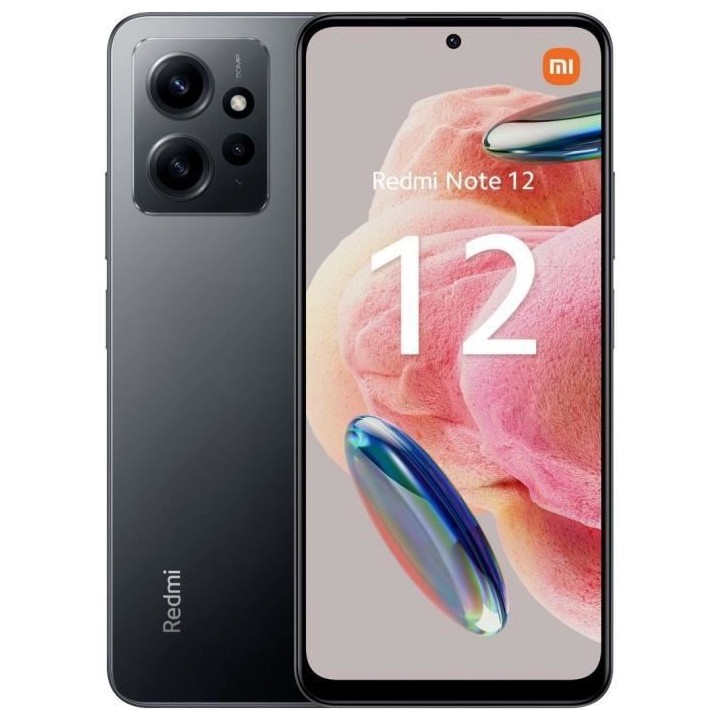 XIAOMI Redmi Note 12 128Go 4G Gris