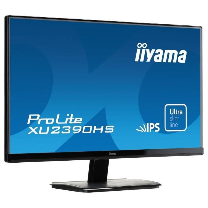 Ecran PC - IIYAMA ProLite XU2390HS-B1 - 23 FHD - Dalle IPS - 4ms - VGA