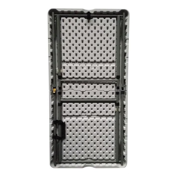 Table de réception pliante - 4 personnes - 122 cm - Structure en acie