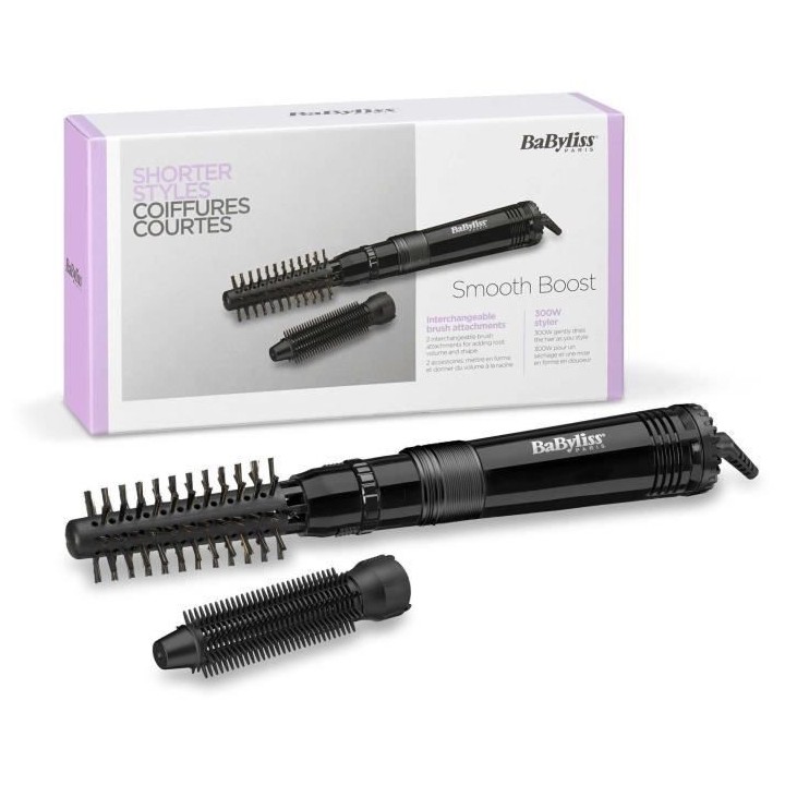 Brosse soufflante Babyliss 668E - Smooth Boost pour un volume des la r