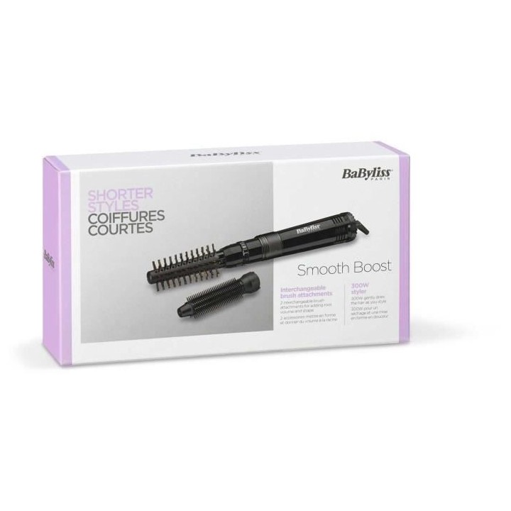 Brosse soufflante Babyliss 668E - Smooth Boost pour un volume des la r