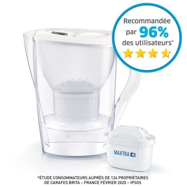 CARAFE MARELLA 2 MOIS BLANCHE