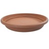 PLASTIKEN Plateau rond Ø 70 cm pour pot rond - Terracotta