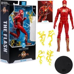 DC THE FLASH MOVIE - THE FLASH ( HERO COSTUME) - 18CM - LANSAY