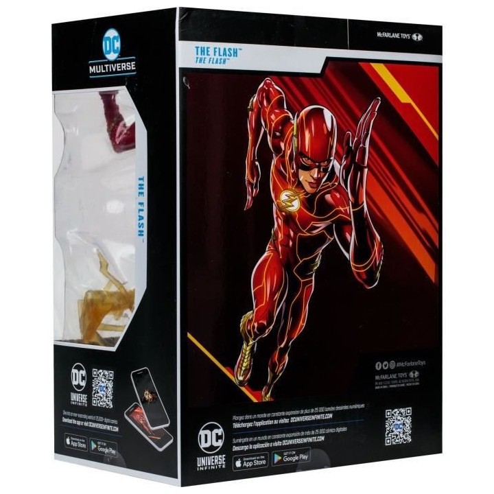 DC THE FLASH MOVIE - THE FLASH (HERO COSTUME) - 30CM - LANSAY