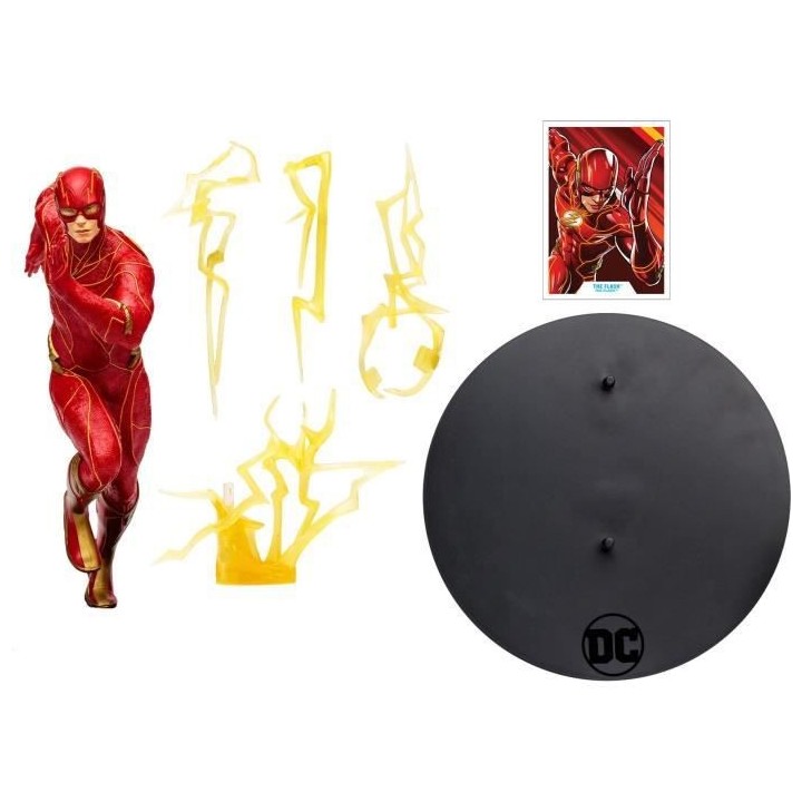 DC THE FLASH MOVIE - THE FLASH (HERO COSTUME) - 30CM - LANSAY