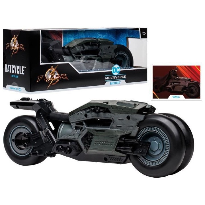 DC THE FLASH MOVIE - BATCYCLE (BEN AFFLECK) - LANSAY