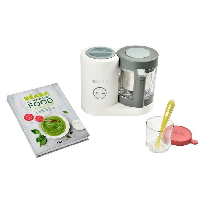 BEABA Livre Mes Premiers repas avec Babycook - Version ENG
