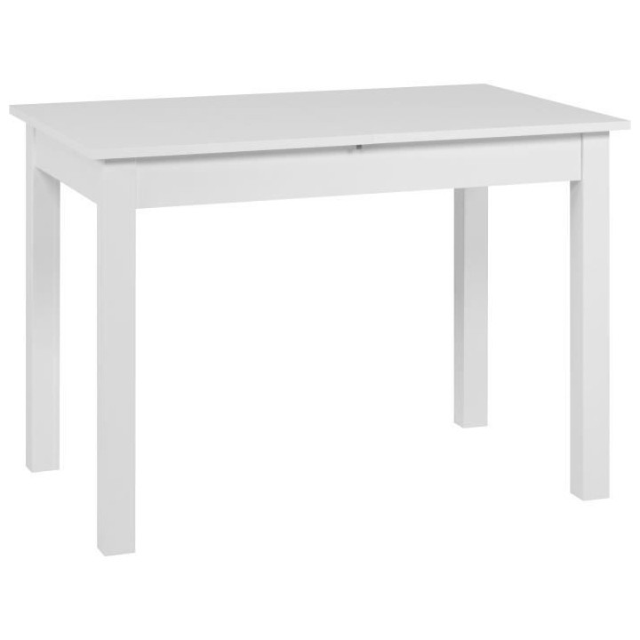 Table Extensible Mora 80B - 1 allonge de 40 cm inclue - 110 / 150 x 75