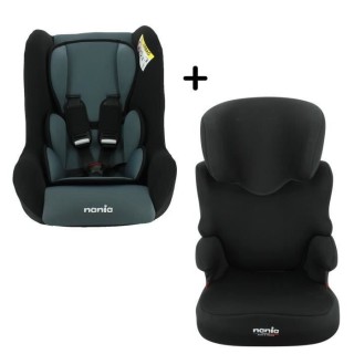 NANIA - Pack siege auto TRIO Groupe 0/1/2 (0-25Kg) + siege auto BEFIX