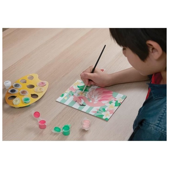 Numéro d'Art moyen Cheval et chatons - 00023600