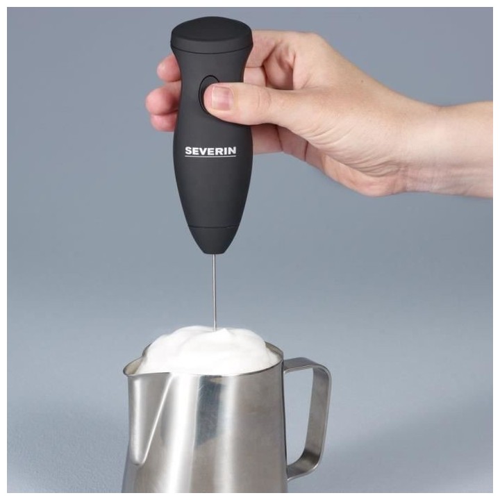 SEVERIN SM3590 Emulsionneur de lait compact et maniable, Mousse de lai