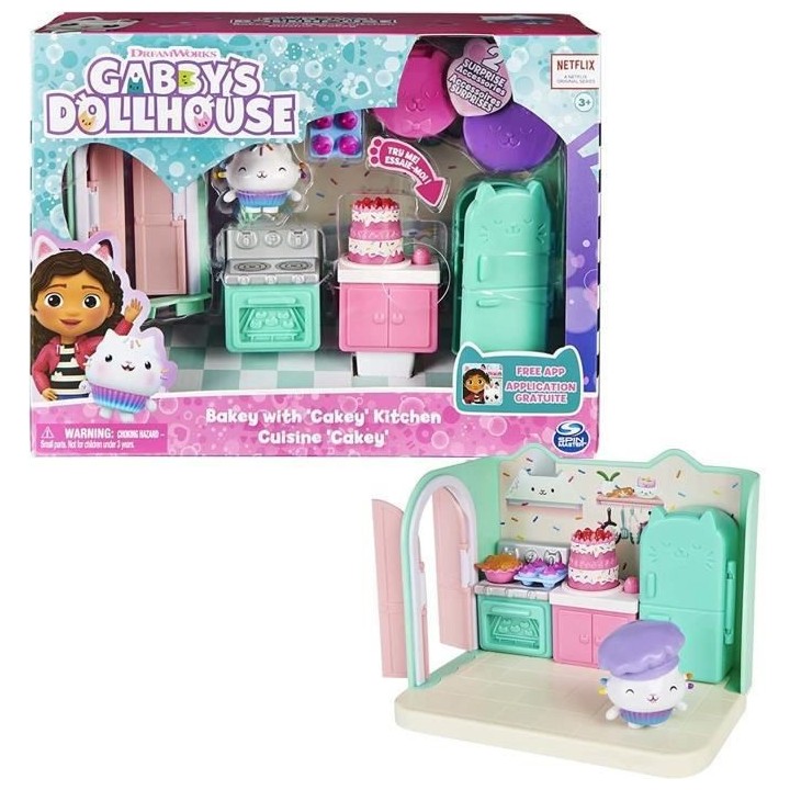 Gabby et la Maison Magique - Playset Deluxe La Cuisine de Petit Chou -