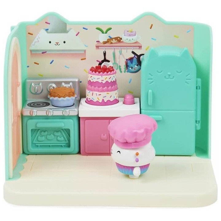 Gabby et la Maison Magique - Playset Deluxe La Cuisine de Petit Chou -