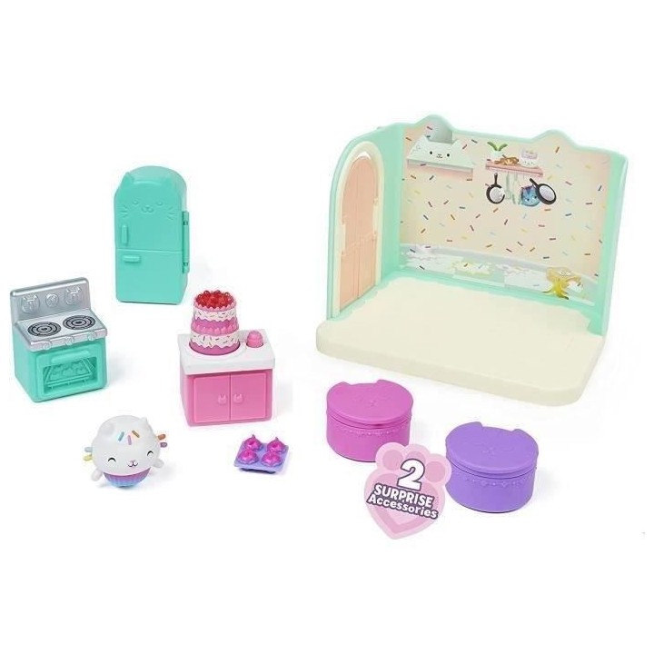 Gabby et la Maison Magique - Playset Deluxe La Cuisine de Petit Chou -