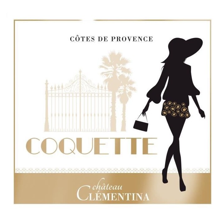 Château Clementina Coquette Côtes de Provence - Vin rosé de Provenc