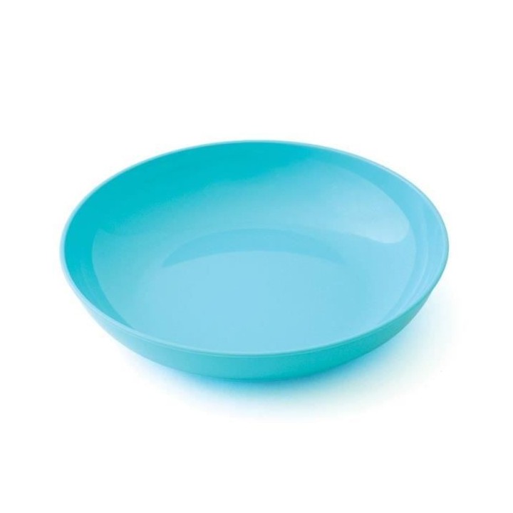 MILL'O BÉBÉ Assiette micro-ondable Polypropylene 18,5 CM Bleu lagon