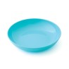 MILL'O BÉBÉ Assiette micro-ondable Polypropylene 18,5 CM Bleu lagon opaque