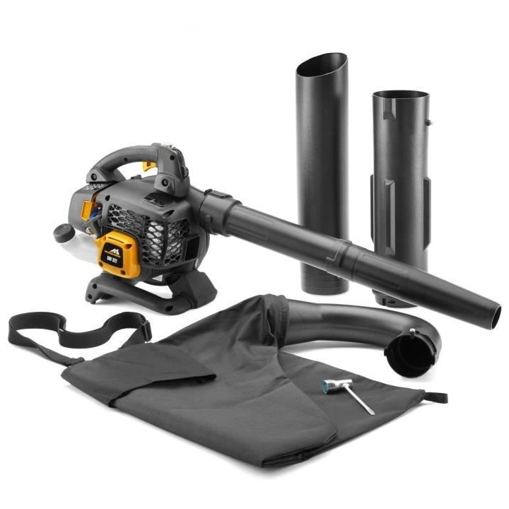 Aspirateur Souffleur Broyeur thermique a main MCCULLOCH - 26 cc - 45L