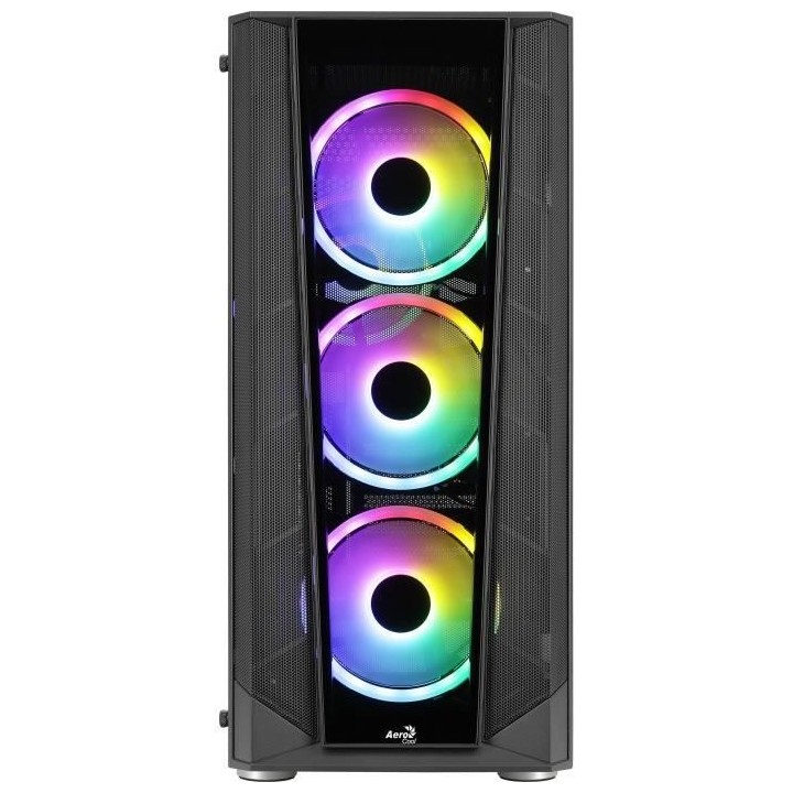 AEROCOOL - Prism G V2 FRGB - Boîtier PC - Moyen Tour - Noir (ACCM-PB2