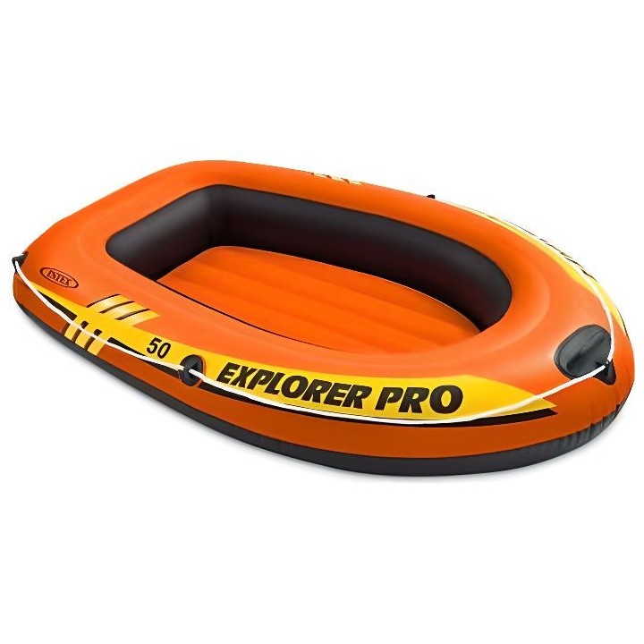 INTEX Bateau Explorer Pro 50 - 1 place - Rouge
