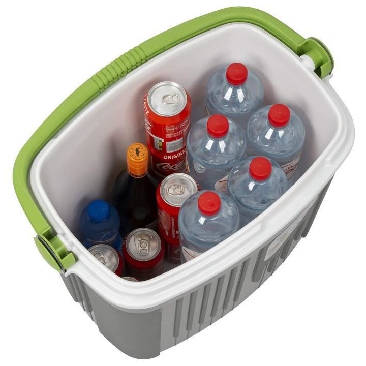 Glaciere Iceberg 20 L gris galet et vert matcha