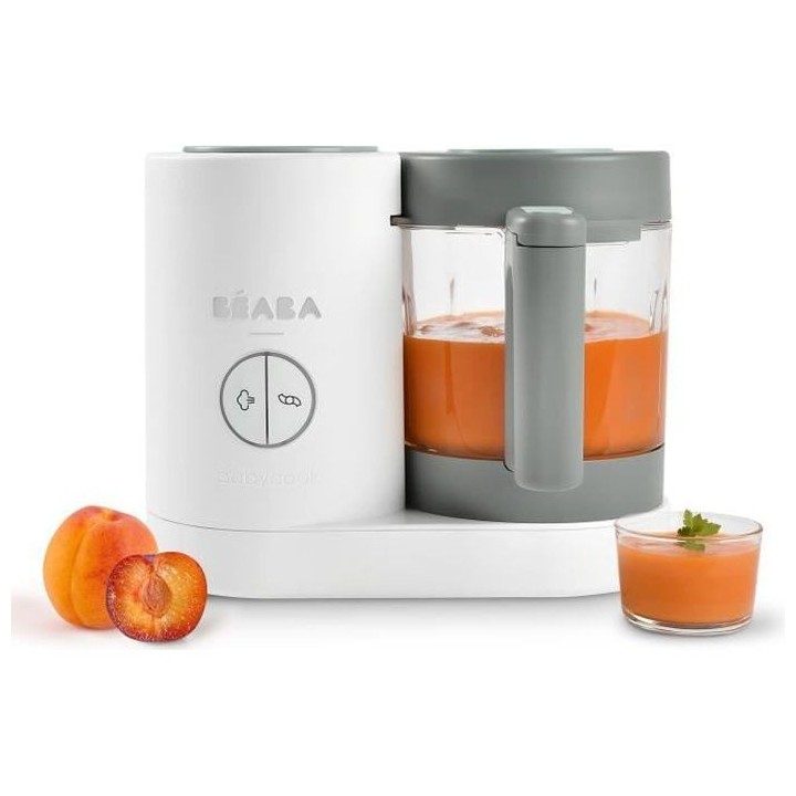 BEABA Babycook Neo - Robot culinaire bébé multifonction 4en1 - Cuit